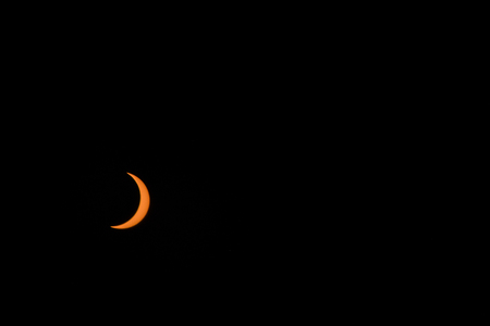 2017 Total Solar Eclipse in South Carolinaの写真素材