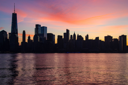 New York City Sunriseの写真素材