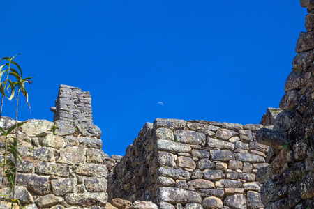 Ancient Inca Ruins of Machu Picchuのeditorial素材