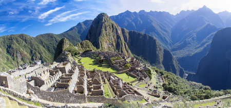 Ancient Inca Ruins of Machu Picchuのeditorial素材