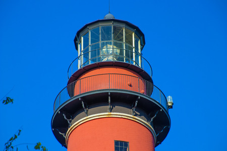 Assateague Island Light Houseの写真素材