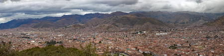 Landscape of Cuzco Peruの写真素材