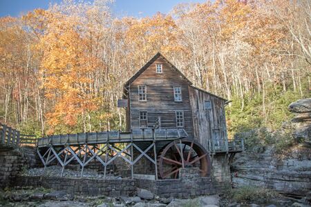 Grist Mill in Babcock State Park West Virginia