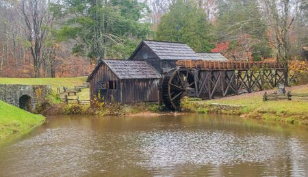 Mabry Grist Mill In Virginia