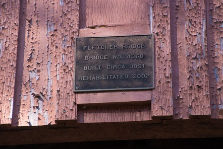 Covered Bridges in West Virginiaのeditorial素材