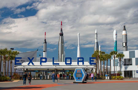 Kennedy Space Center at Cape Canaveralのeditorial素材