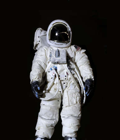 American Astronaut wearing  pressure suit.の写真素材