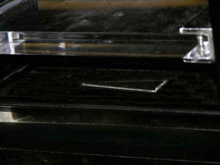 WASHINGTO, DC - APRIL 05: Lunar sample display at the Smithsonian Instituteのeditorial素材
