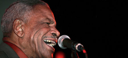 NEW YORK, NY - DECEMBER 28: Sammy Ayala performs at club "SOBS".  Sammy is known as a Puerto Rican performer of both Salsa and Merengue music. Photographed December 28, 2007 in NYC.   のeditorial素材