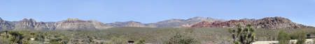 Red Rock Canyon National Conservation Area in Nevada. It is located about 15 miles west of Las Vegas. の写真素材