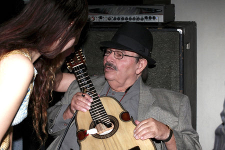 NEW YORK, NY - DECEMBER 28: International cuatro player Yomo Toro plays at club "SOBS".  Photographed December 28, 2007 in New York City. のeditorial素材