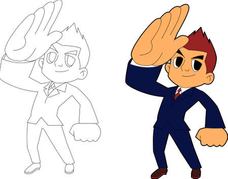 businesspersonのイラスト素材