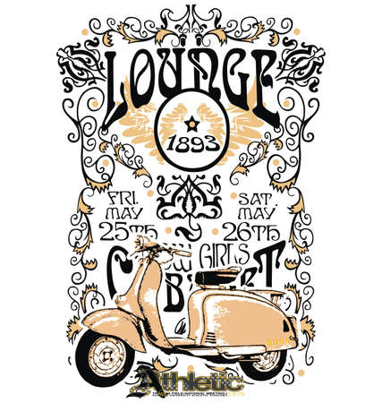 classic vintageのイラスト素材