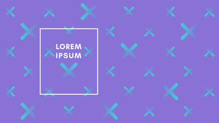 Abstract seamless pastel color cross pattern. Vector template with diagonal crosses.のイラスト素材