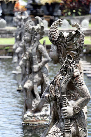 tirtagangga water palace - Baliのeditorial素材