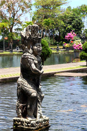 tirtagangga water palace - Baliのeditorial素材