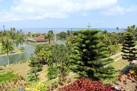 Taman Ujung Water Palace - Bali Indonesia Asiaのeditorial素材