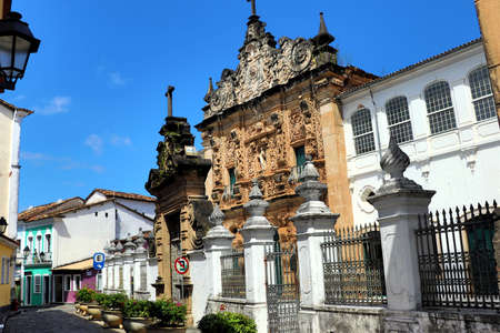 Beautiful colonial buildings - Salvador da Bahia, Brazil