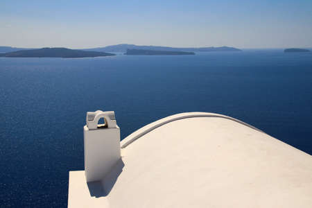 Thira (Fira) - Santorini Island, Greece, Europeの写真素材
