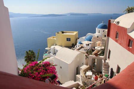 Oia - Santorini Island, Greece, Europeの写真素材