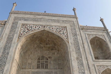Taj Mahal - Agra, India, Asiaの写真素材