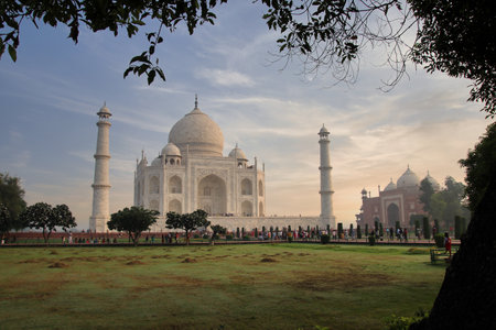 Taj Mahal - Agra, India, Asiaの写真素材