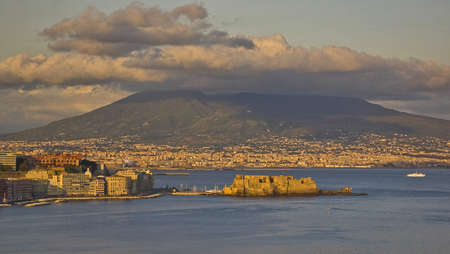 Gulf of Naples and the vusuvius