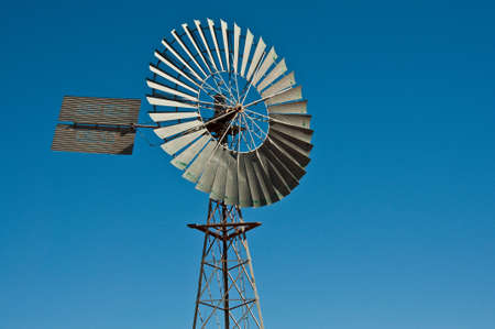 windmill in the australian outback, northen australianの写真素材