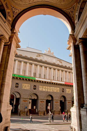 the Royal Theater San Carlo in Naples, Italyのeditorial素材