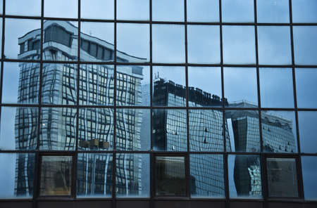 skyscrapers at the city of Naples, Italyのeditorial素材