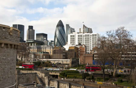 panorama of london skyline, UK