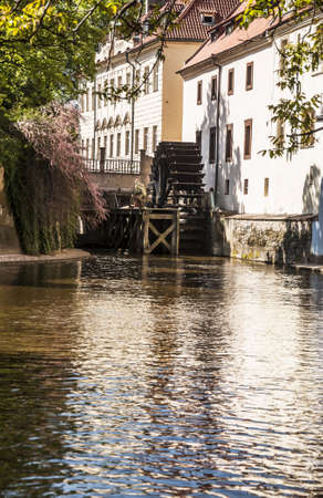 cityscape of prague buildings and monuments, czech republicの写真素材