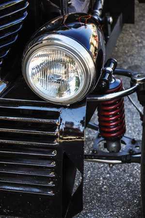 SACO MAINE - JULY 27  old american car in a annual exhibition on July 27, in Saco MEのeditorial素材
