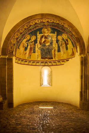 the church of San Giovanni in Venere abbey near Lanciano, Italyのeditorial素材