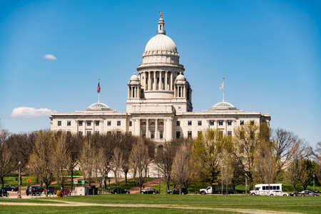 The Rhode Island State Houseの写真素材