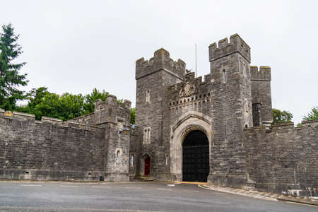 The old and famous Arundel Castle in Sussex region in Great Britain
