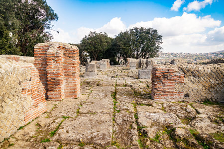 The archaeological city of Cuma first ancient Greek colony on the Italian Peninsula, near Naples....