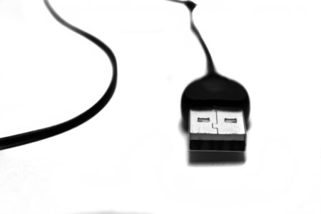 USB cable and plug
