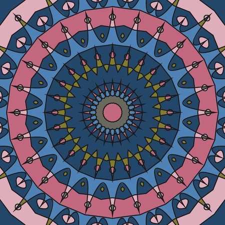 Seamless pattern in arabic style. Muslim, eastern, oriental colorful background. Vector illustration.のイラスト素材