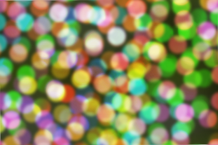 Bright bokeh background. Festive, shiny, defocused illustration.