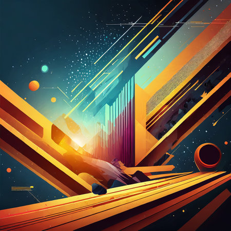 abstract futuristic technology background, vector illustration eps10 graphic designの素材