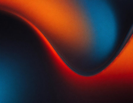 abstract background with red and blue lines in the center of the imageの素材