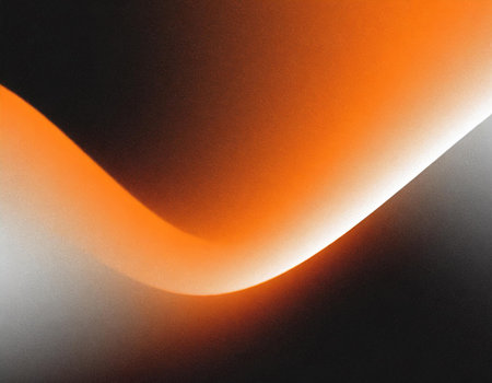 Abstract background. Orange - black palette. Raster fractal graphics.の素材