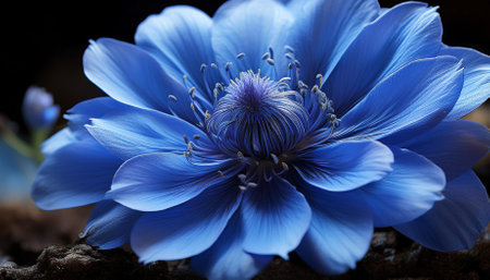 blue flowerの素材