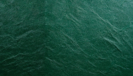 Green leather texture background. High resolution photo. Full depth of field.の素材
