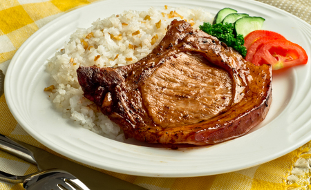 Sliced Pork / Pork Chopの写真素材