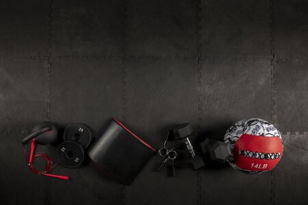 Crossfit equipmentの写真素材