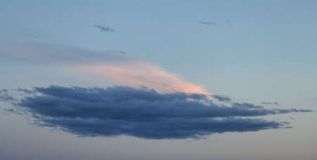 View of Cloudscape during a colorful sunset or sunrise. Taken in California, USA. Nature Background