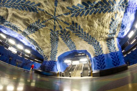 The Stockholm Metroの写真素材