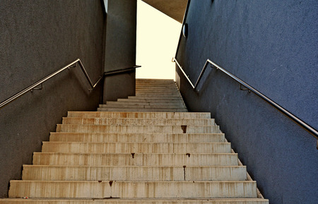 Stairs on s lonely place in vienna austria